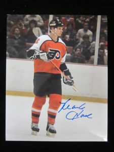 Philadelphia Flyers Mark Howe Autographed Photo Carls Cards