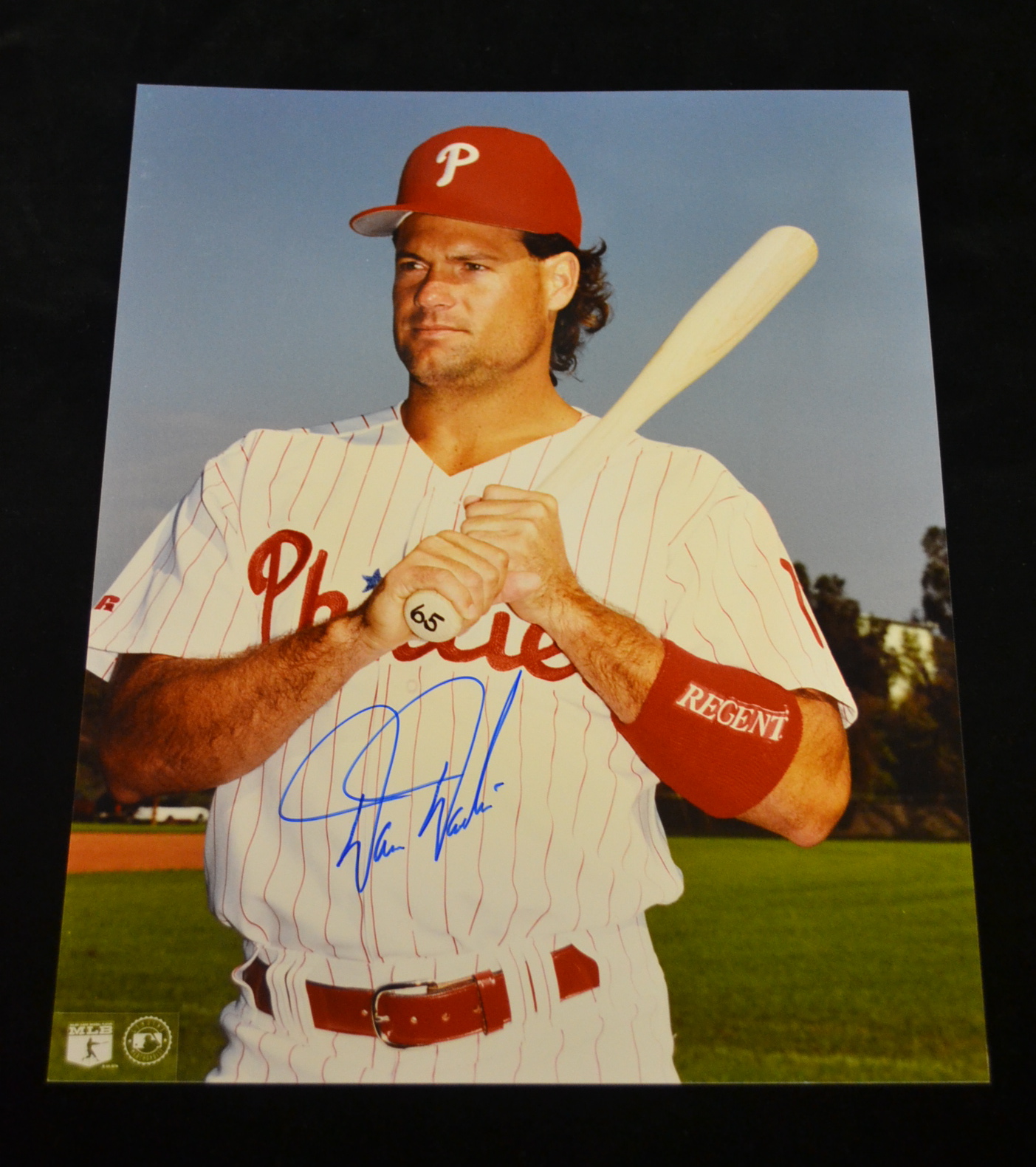 Mickey Morandini Autographed Philadelphia Phillies 8x10 Photo