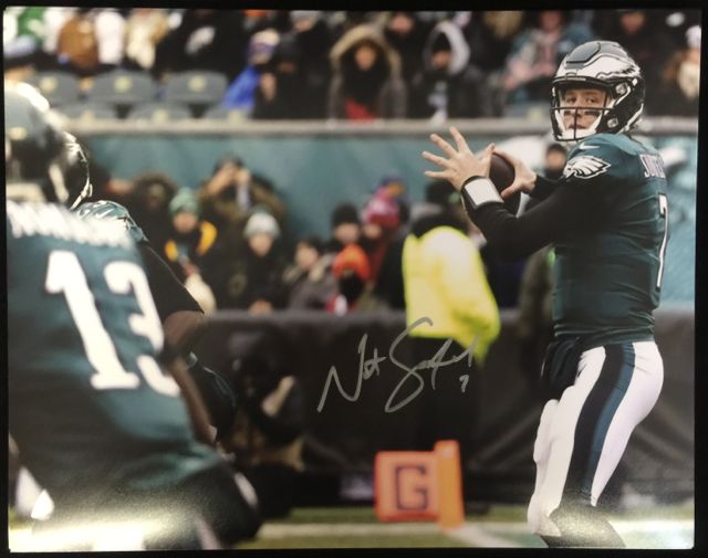 Philadelphia Eagles Mark McMillian Autographed Photo - Carls Cards &  Collectibles