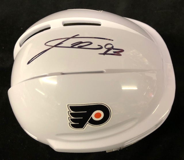 Chicago Black Hawks Eric Semberski Autographed Mini Goalie Mask