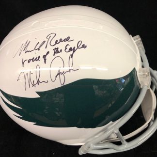 Philadelphia Eagles Maxie Baughan Autographd Full Size Authentic TK 2 Bar  Helmet - Carls Cards & Collectibles