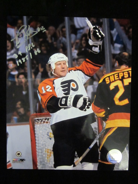 Philadelphia Flyers Bernie Parent / Bobby Clarke Autographed 8x10 Photo -  Carls Cards & Collectibles
