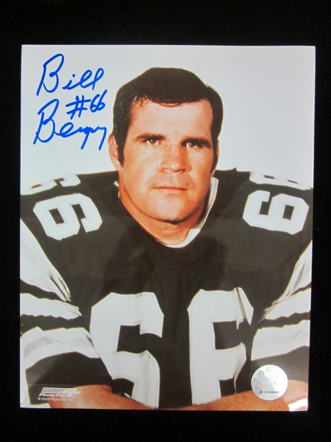 Philadelphia Eagles Bill Bergey Autographed Photo