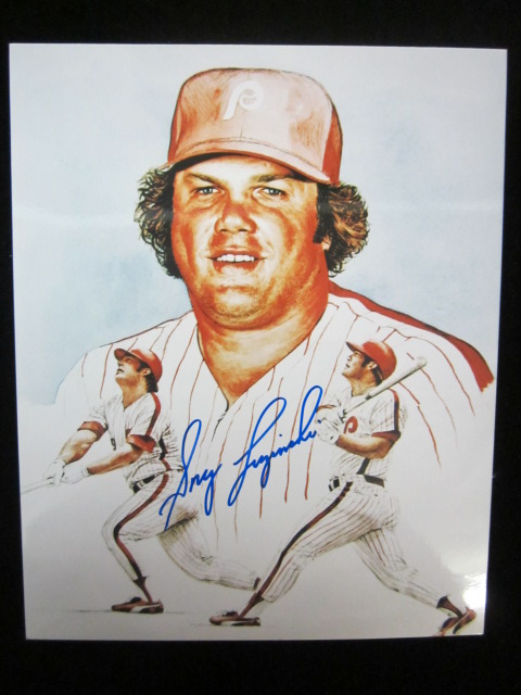 Greg Luzinski Autographed Philadelphia Phillies 8x10 Photo