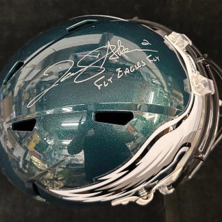 Maxie Baughan Signed Eagles Mini Helmet Inscribed 1960 NFL Champs