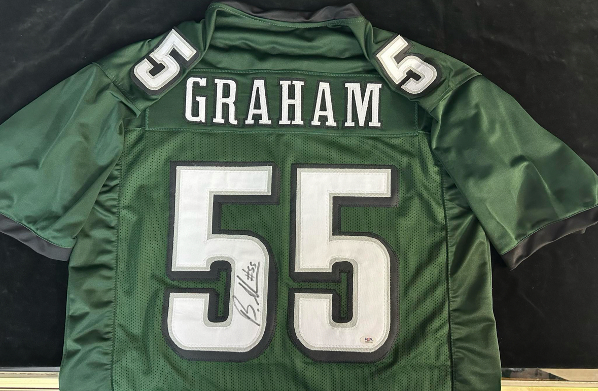 Signed purchases Philadelphia Eagles Jersey